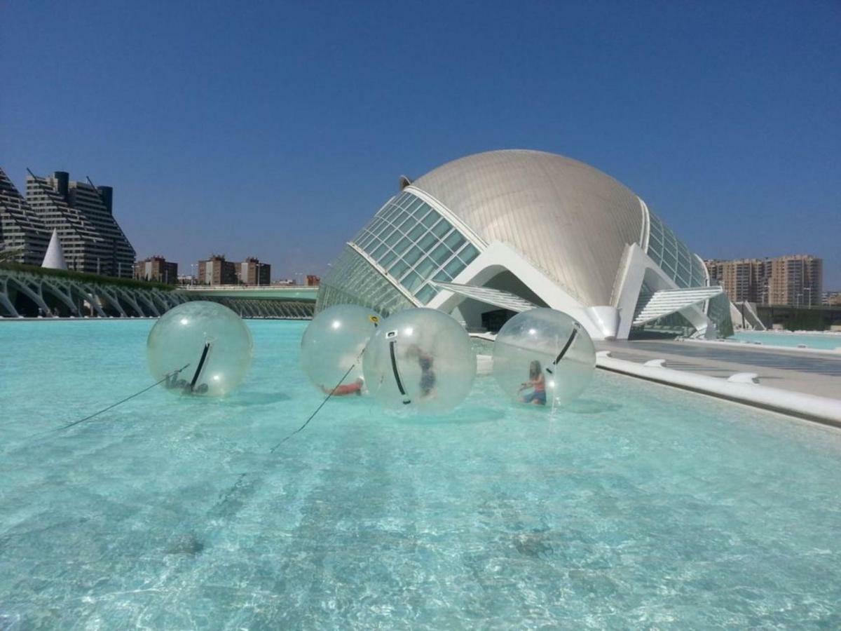 Apartamento Ciudad De Las Ciencias 3 Valencia Buitenkant foto